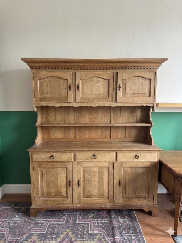 Houten buffet kast wankast dressoir boekenkast, Ophalen, Zo goed als nieuw, 25 tot 50 cm, 200 cm of meer