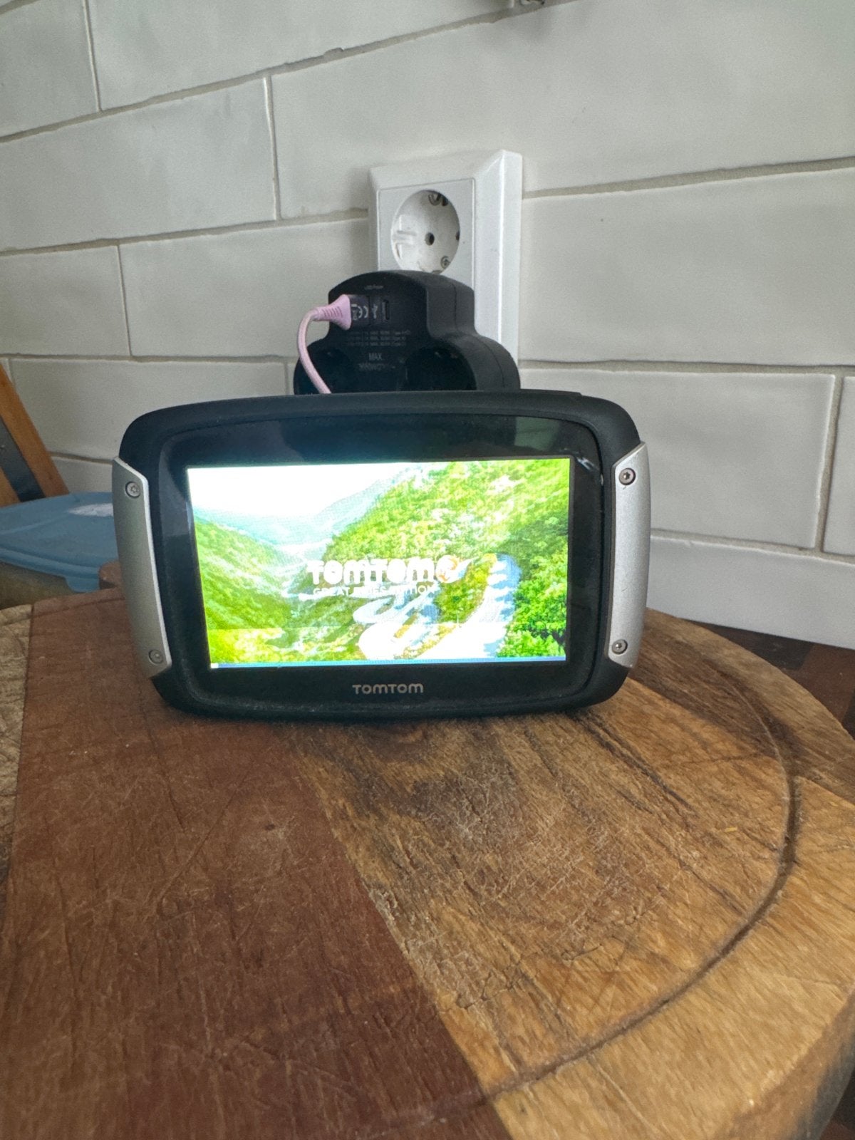 TomTom Rider navigatiesysteem voor motorfiets model 410, Ophalen of Verzenden, Gebruikt