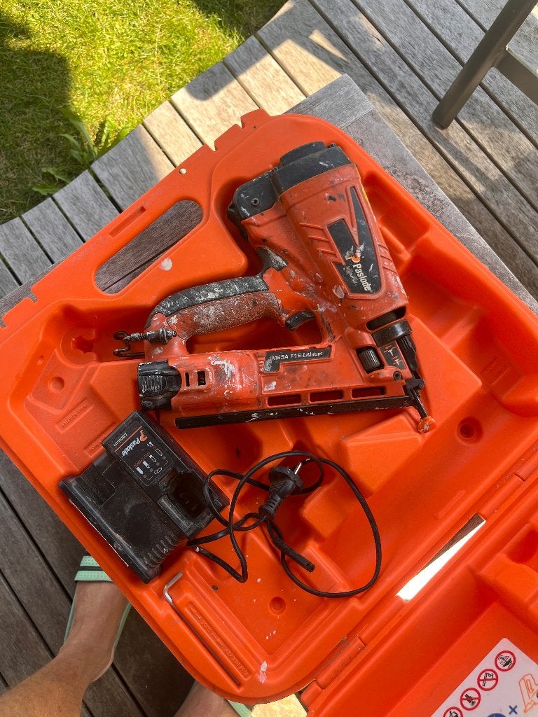 paslode im65A F16, Ophalen, Gebruikt