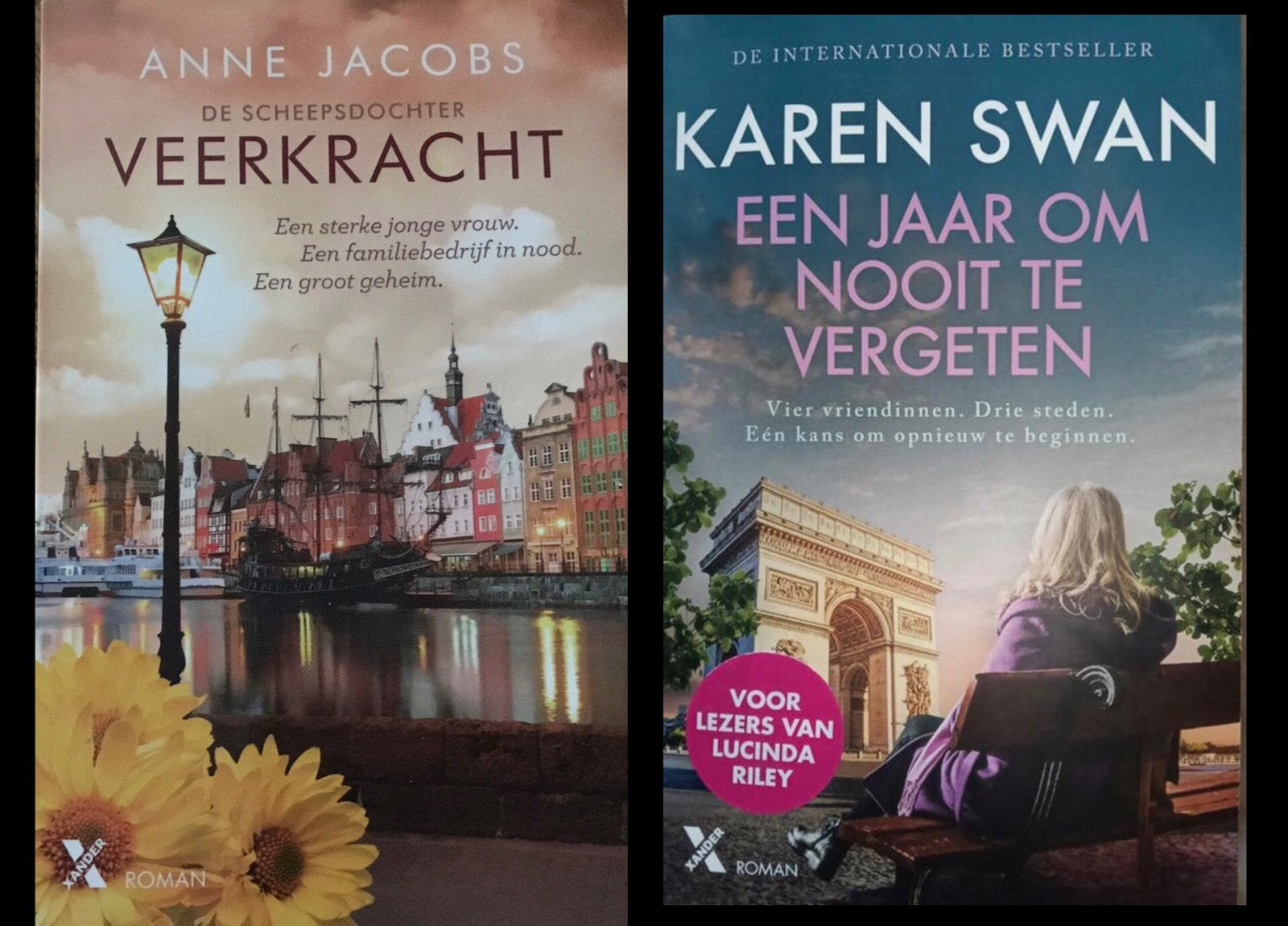 Karen Swan - Een jaar om nooit ... Anne Jacobs -Veerkracht., Ophalen of Verzenden, Zo goed als nieuw