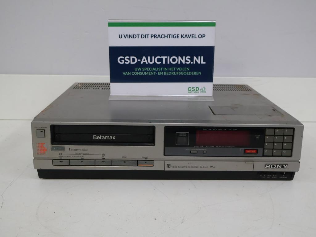 Vintage Betamax Video Cassette Recorder van Sony, Ophalen of Verzenden, Niet ingevuld, Niet ingevuld, Niet ingevuld