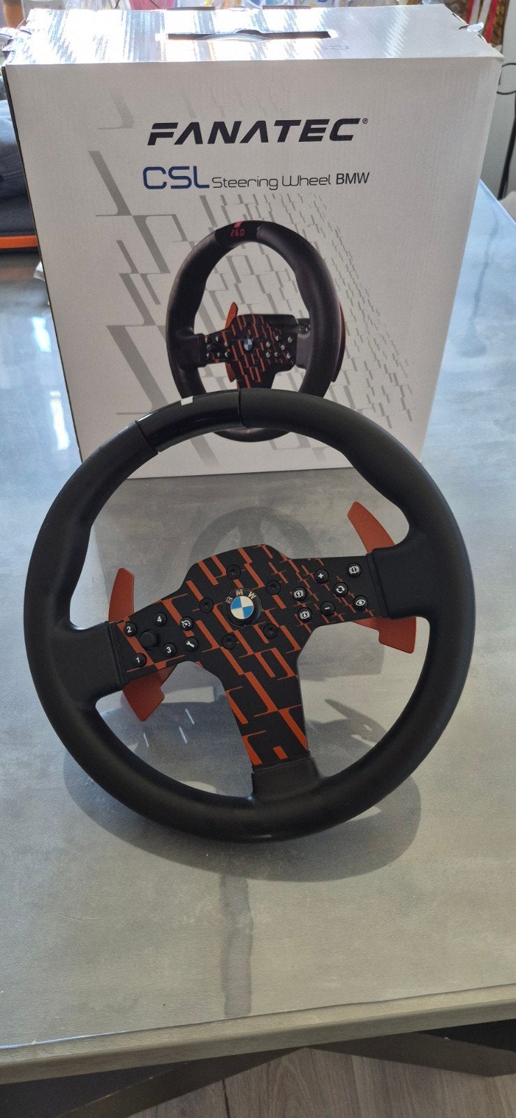 Fanatec CSL Steering Wheel BMW - Zo goed als nieuw, Ophalen, Overige merken, Zo goed als nieuw