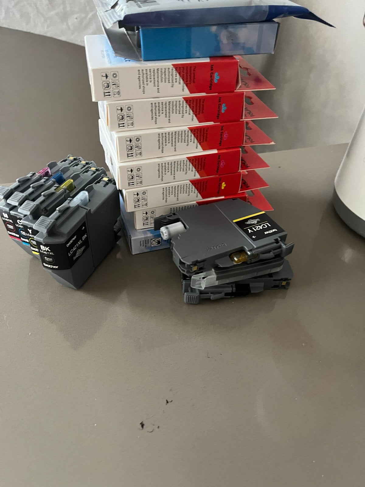 Brother LC421XL inktpatronen - Complete set, Ophalen of Verzenden, Nieuw, Cartridge