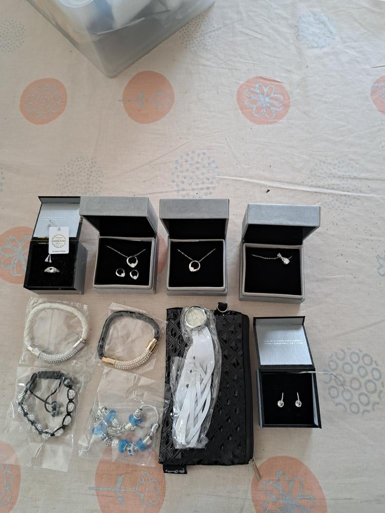 Sieraden div. soorten Swarovski, Verzamelen, Swarovski, Ophalen of Verzenden, Nieuw, Sieraad of Horloge
