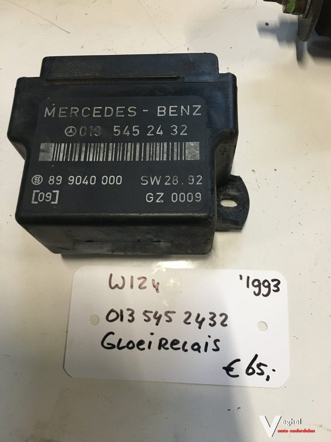 Mercedes w124 Gloeirelais 1993, Gebruikt, -, -, Ophalen of Verzenden