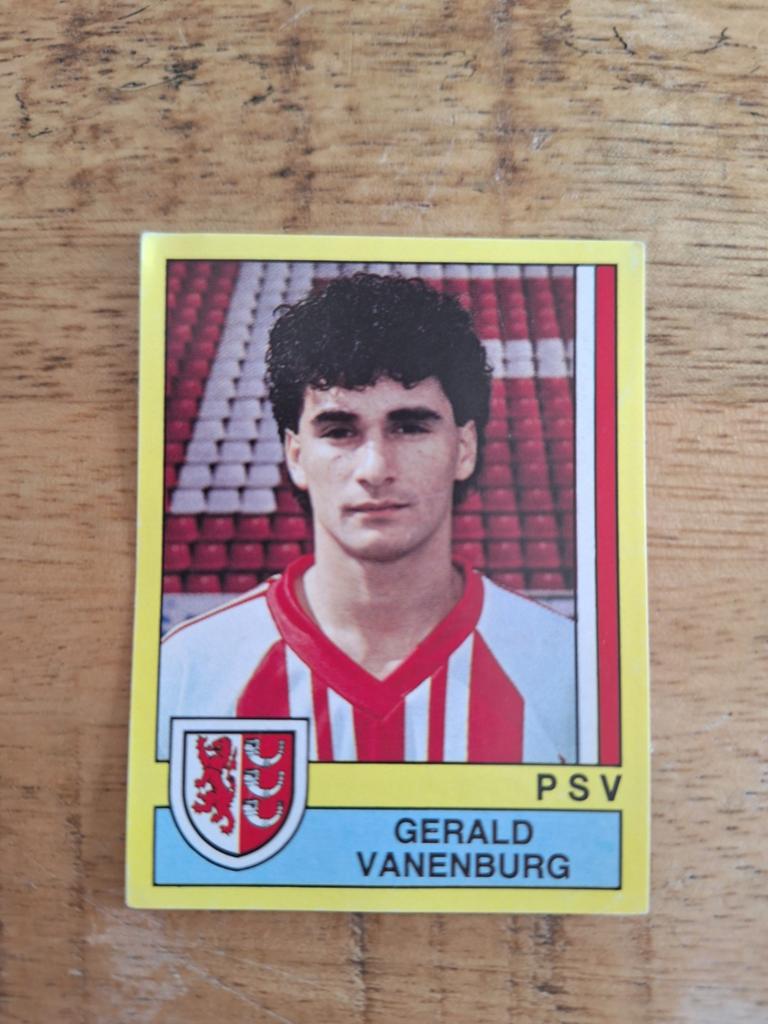 Panini Voetbal 90 Plaatje Gerald Vanenburg PSV, Ophalen of Verzenden