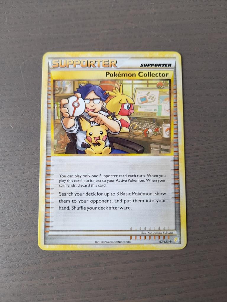 Heartgold & soulsilver 97/123 pokemon collector, Ophalen of Verzenden, Gebruikt, Losse kaart