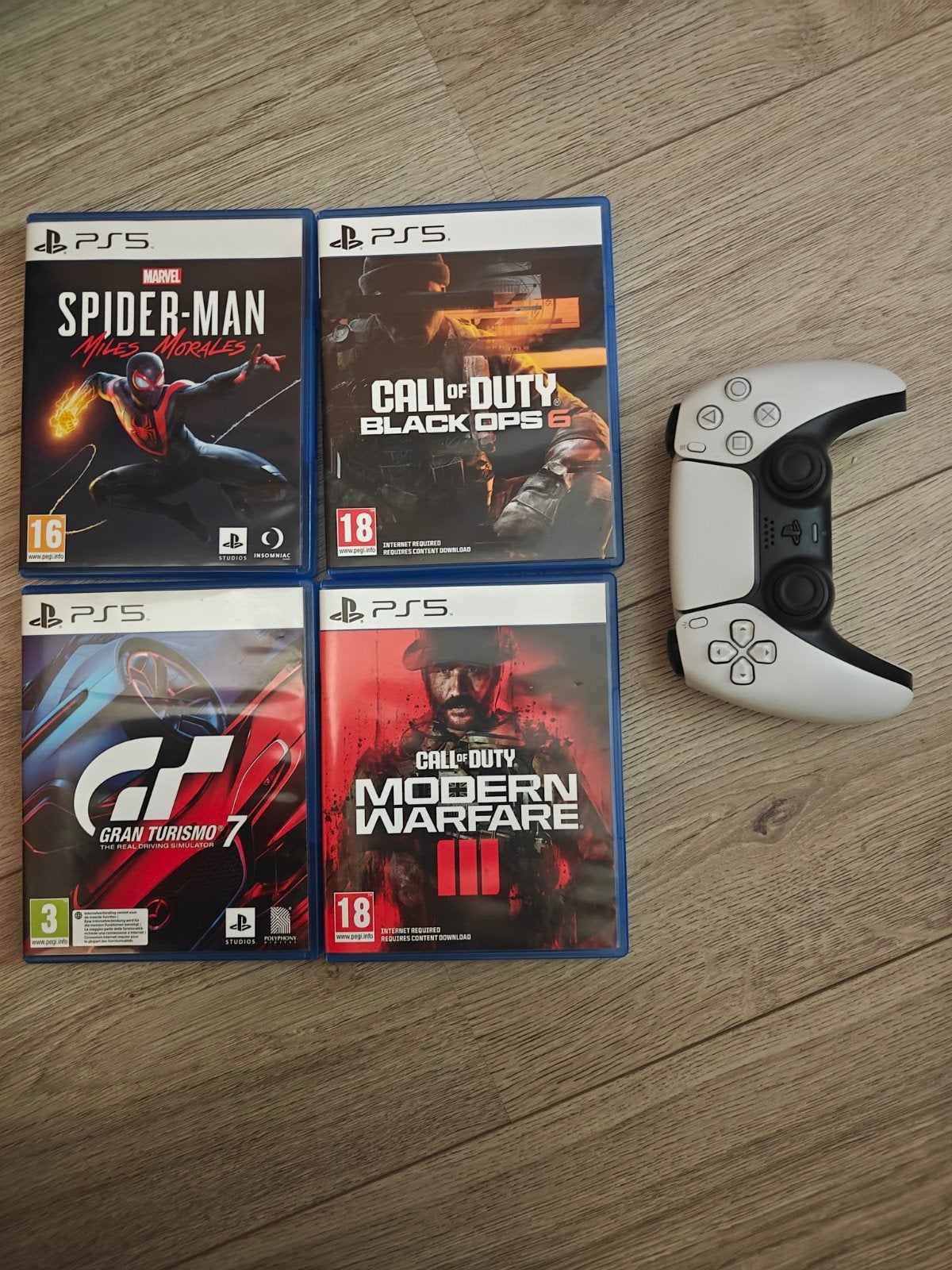 Call of Duty Black ops 6, mw3, spiderman ps5, Ophalen of Verzenden, Zo goed als nieuw