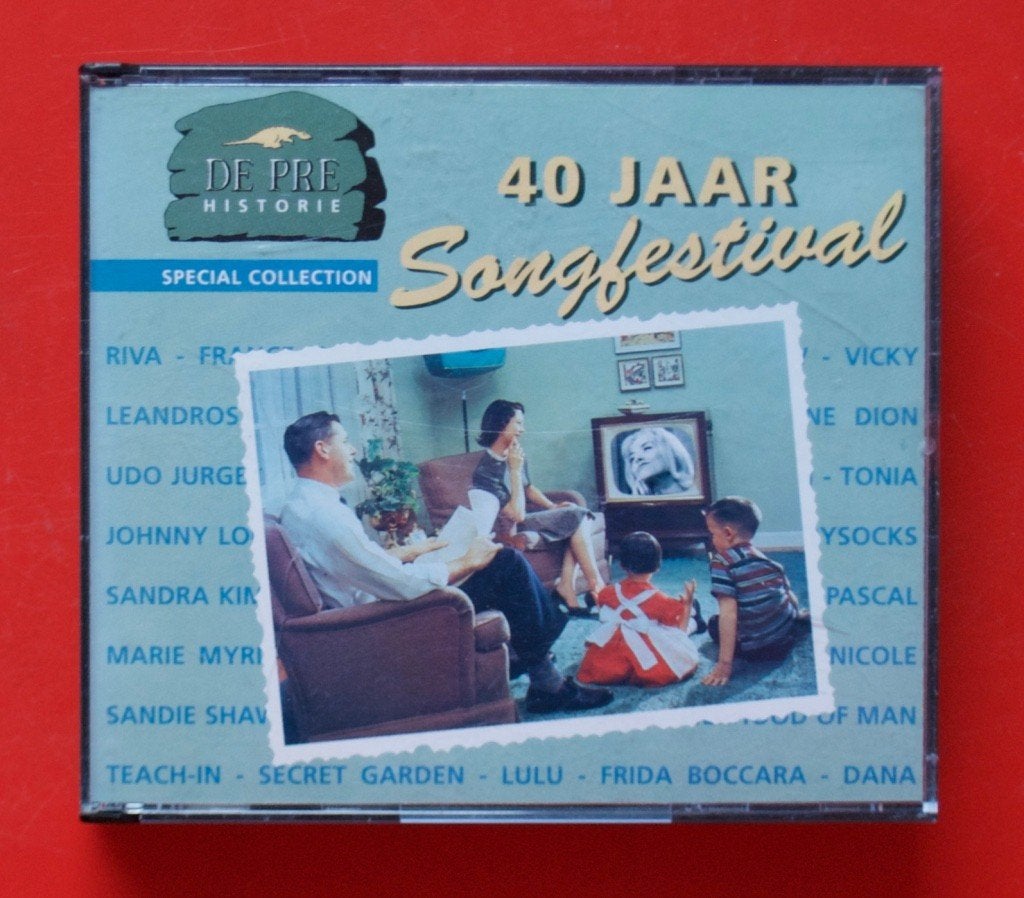 2cd De pre historie 40 jaar Songfestival Eurovisie Lys Assia, Ophalen of Verzenden, Gebruikt