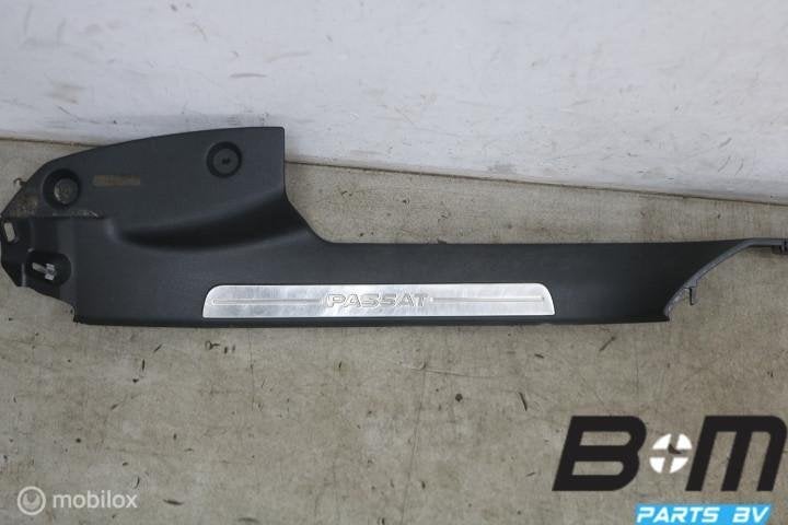 Dorpellijst rechts VW Passat B7 var. 9B9 3AA853370, Gebruikt