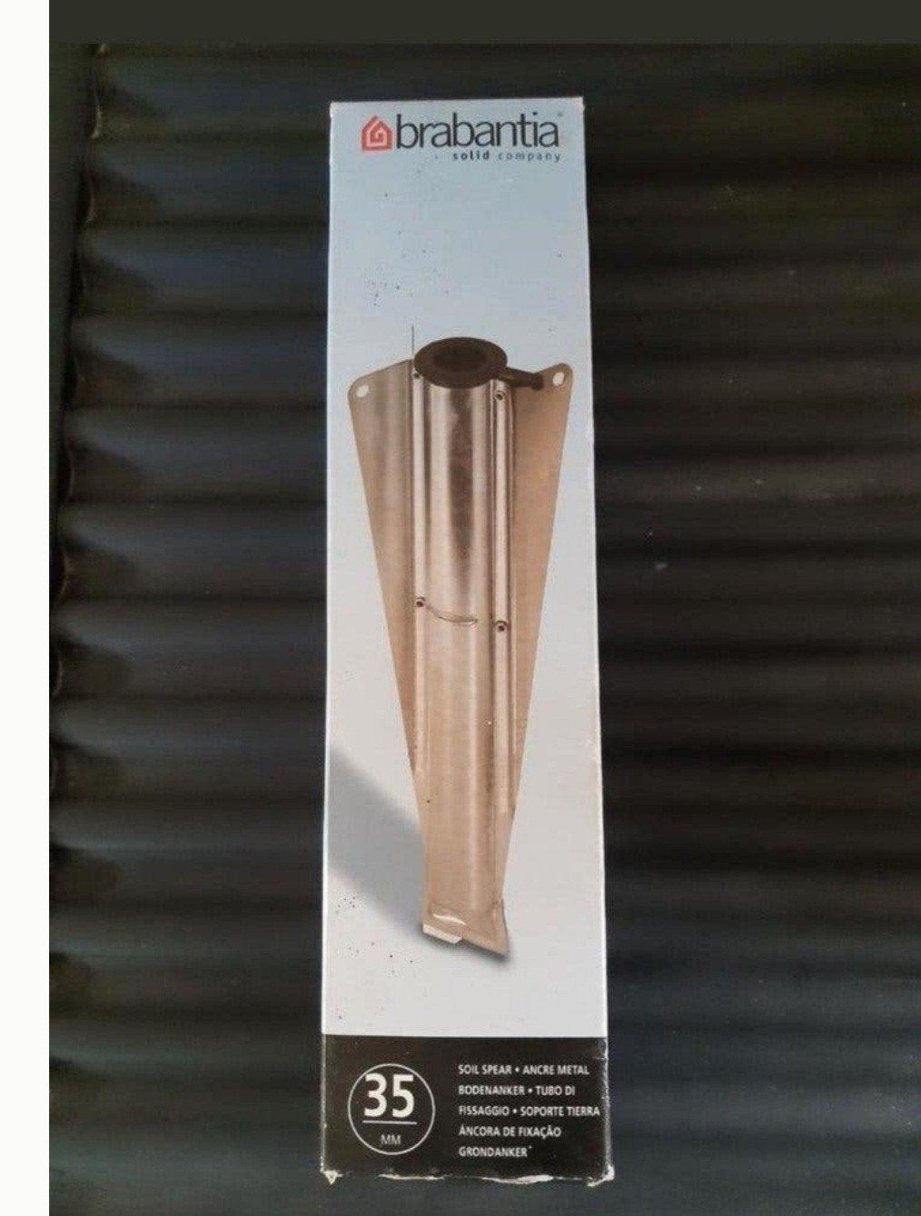 BRABANTIA Grondanker voor droogmolen Ø35mm, Ophalen of Verzenden, Zo goed als nieuw, Droogmolen