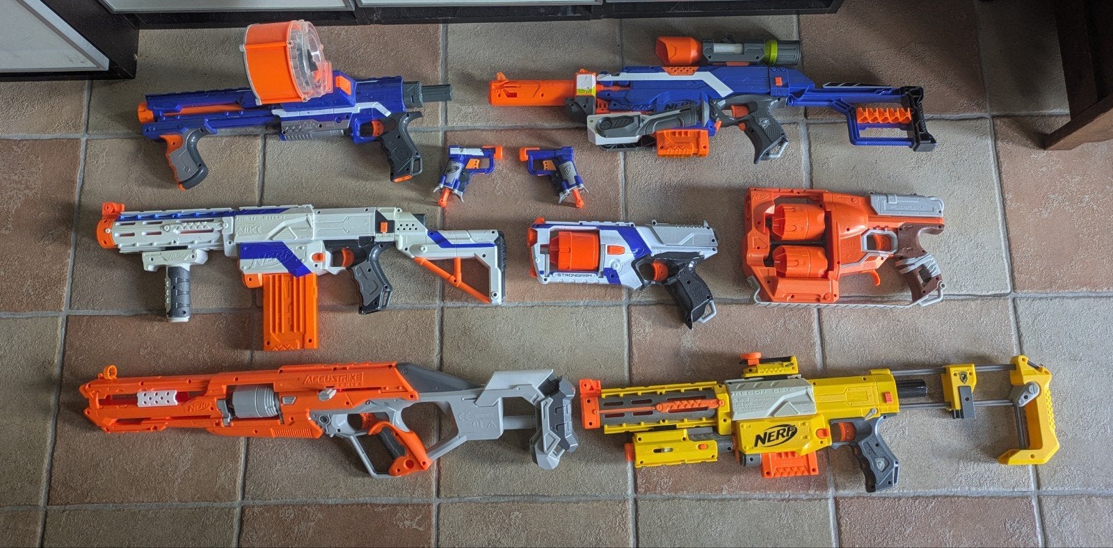Nerf collectie set, (mag per stuk mee in overleg), Ophalen of Verzenden, Gebruikt, Jongen of Meisje