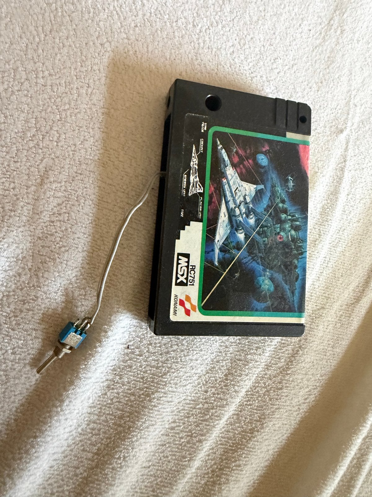 Gradius 2 MSX met SCC-schakelaar, Gebruikt, Shooter, Verzenden, 1 speler