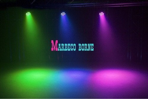LED Slim Par, PAR35 licht effect, compacte Led lamp, Muziek en Instrumenten, Licht en Laser, Geluidgestuurd, Nieuw, Info@marbeco.nl