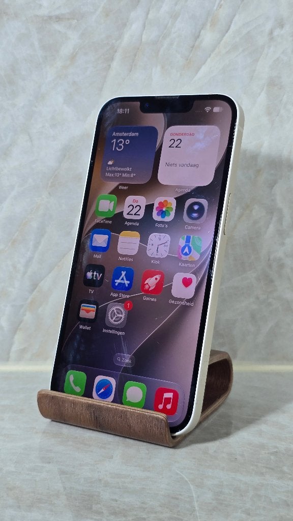Apple iPhone 14 128GB Wit, Telecommunicatie, 128 GB, ., Wit, Ophalen of Verzenden