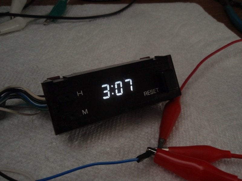 1990-1996 Nissan 300ZX Twin Turbo Digital Clock, Auto-onderdelen, Ophalen of Verzenden, Nissan