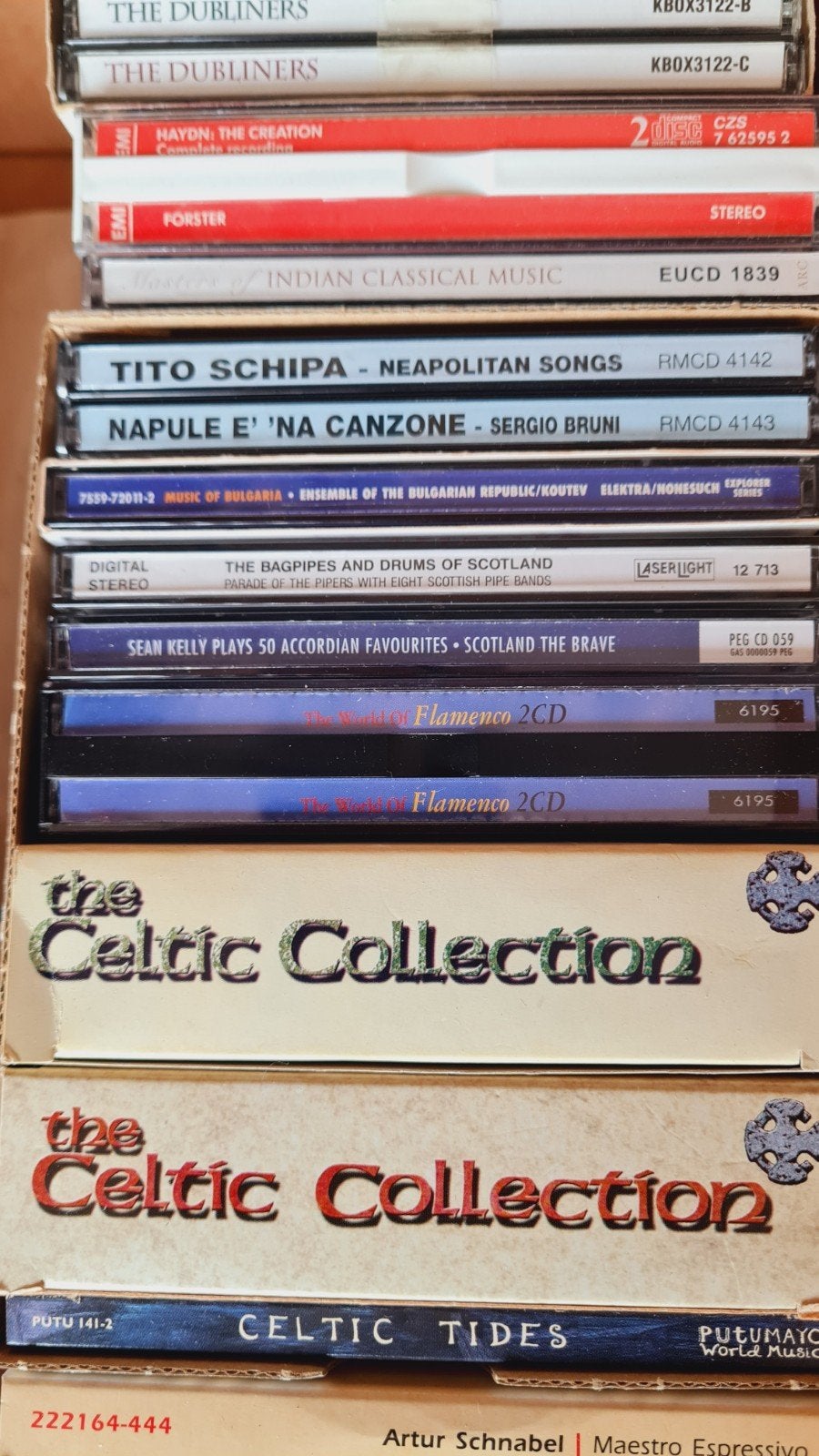 35 + CD's: Klassiek, Keltisch, Jaren '60 & '70 Hits, Gebruikt, Ophalen of Verzenden, Folk, Inclusief doosje