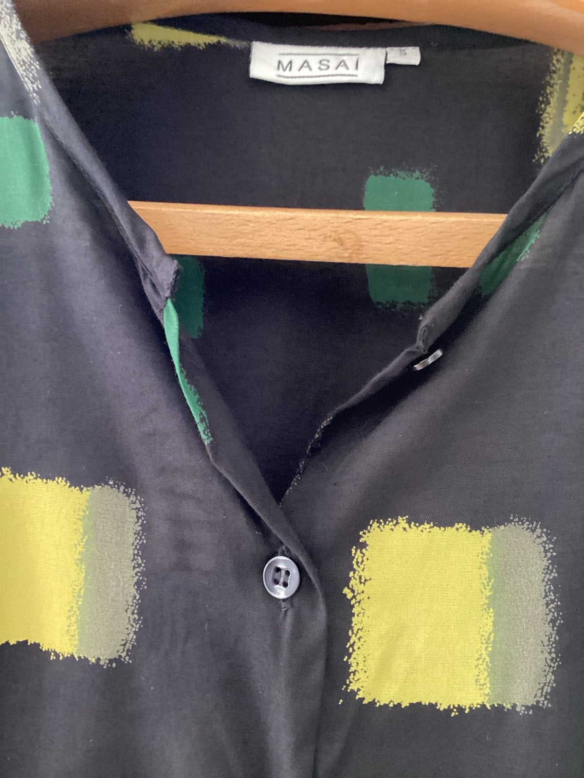 Masai Blouse - Maat S, Ophalen of Verzenden, Zo goed als nieuw, Maat 36 (S), Zwart