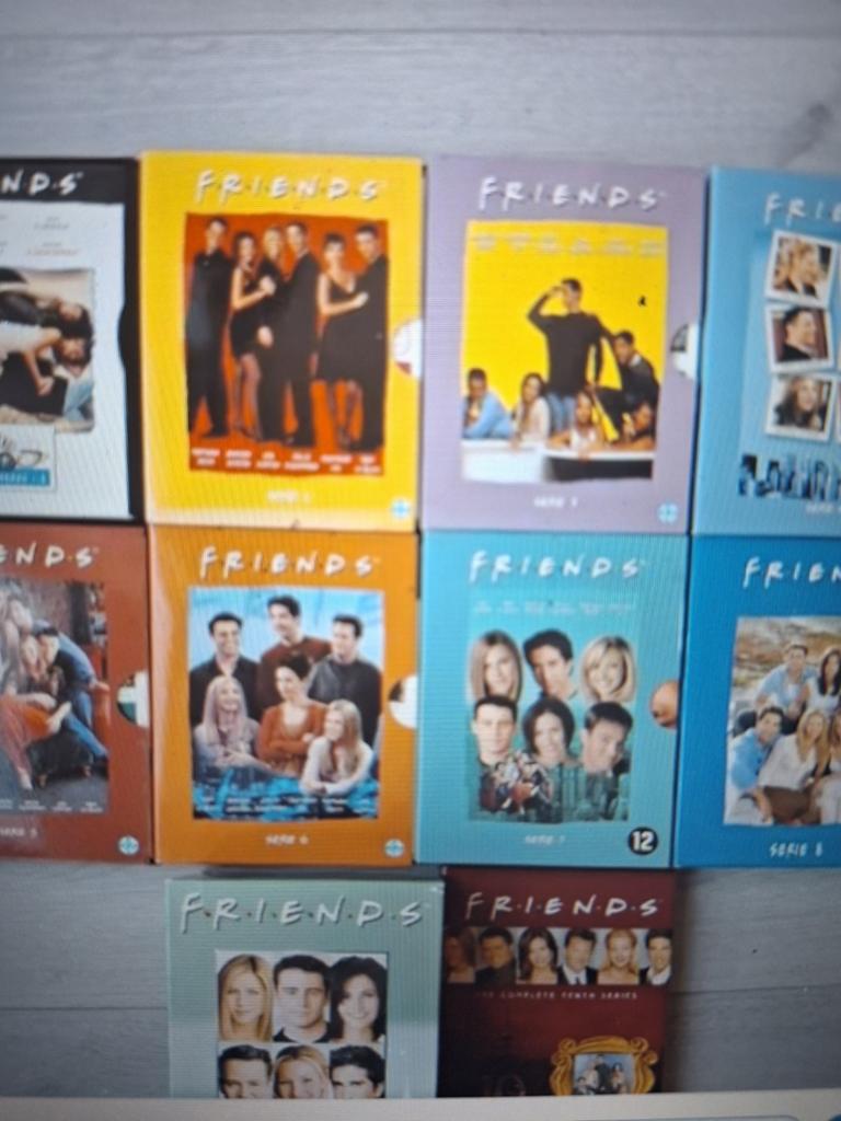 Dvd boxen friends en 6 solo dvd s van elke speler, Cd's en Dvd's, Dvd's | Tv en Series, Gebruikt, Alle leeftijden, Boxset, Ophalen of Verzenden