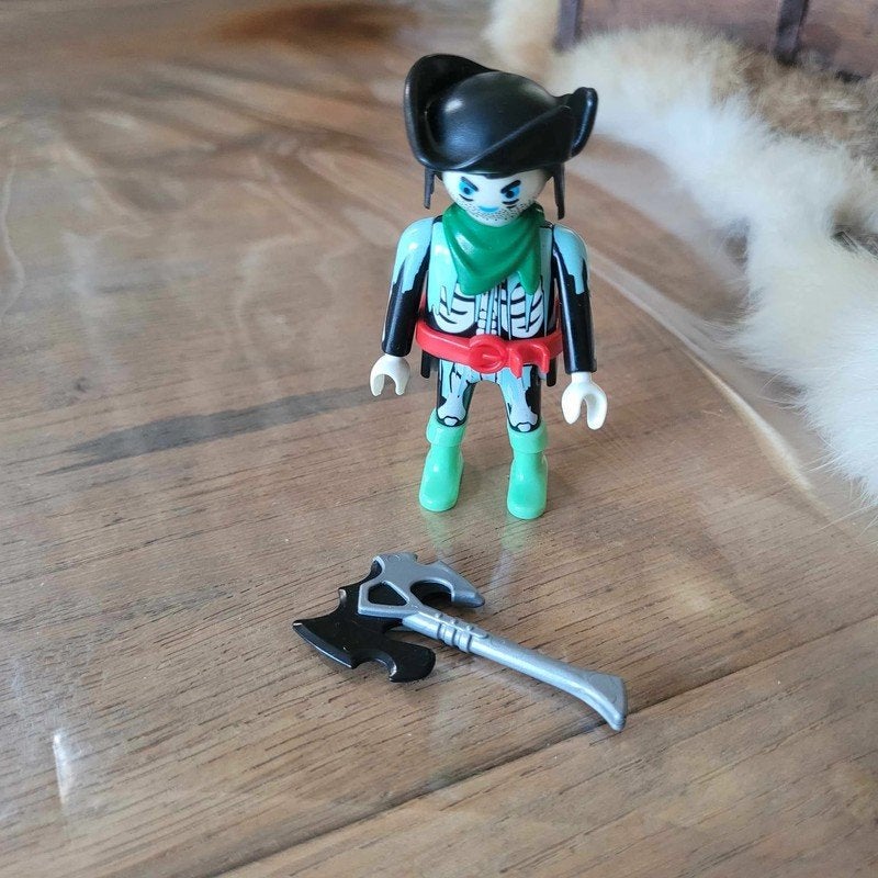 ‍️ Playmobil Spookpiraat (Glow in the Dark) - Set 4802, Pirates, Losse onderdelen, Ophalen of Verzenden, Zo goed als nieuw