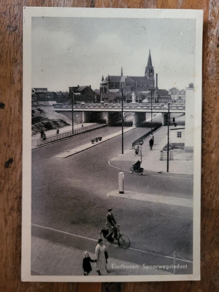 Eindhoven, Ophalen of Verzenden, 1940 tot 1960, Gelopen, Noord-Brabant