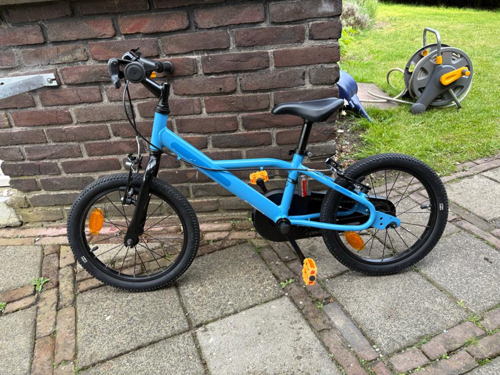 Kinderfiets 16 inch Decathlon Btwin, Fietsen en Brommers, Ophalen, Gebruikt, 16 tot 20 inch