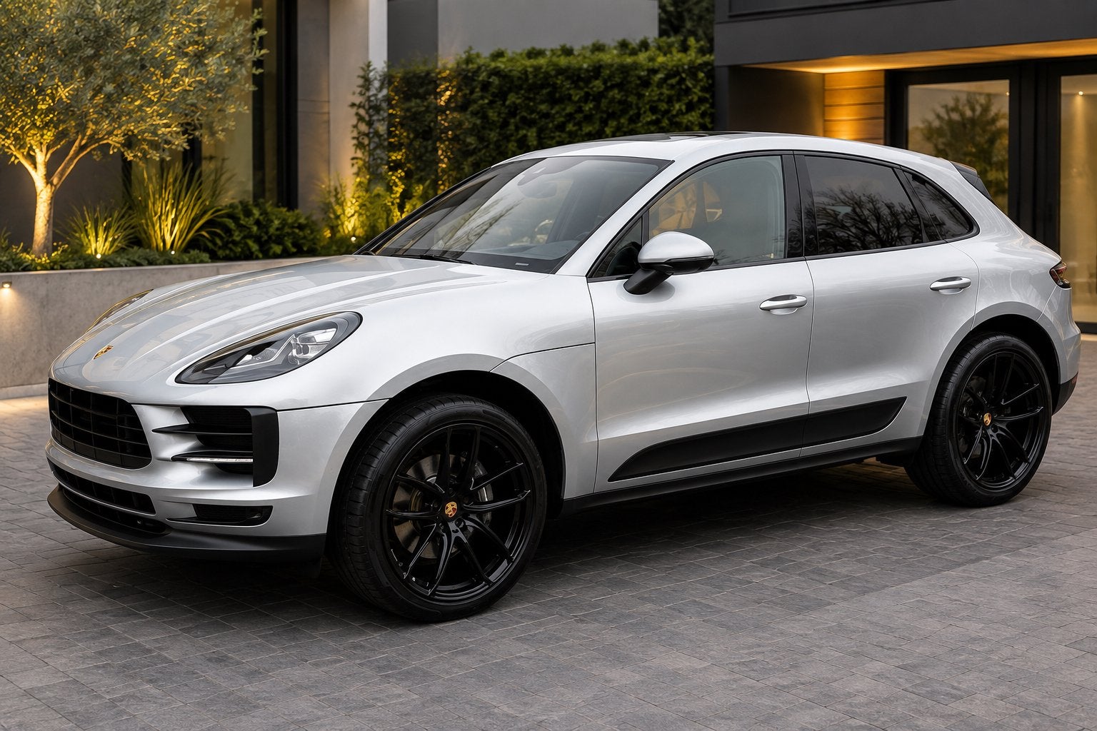 Porsche Macan 2.0 245pk PDK 2019 Grijs, Auto's, Automaat, Vierwielaandrijving, Particulier, SUV of Terreinwagen