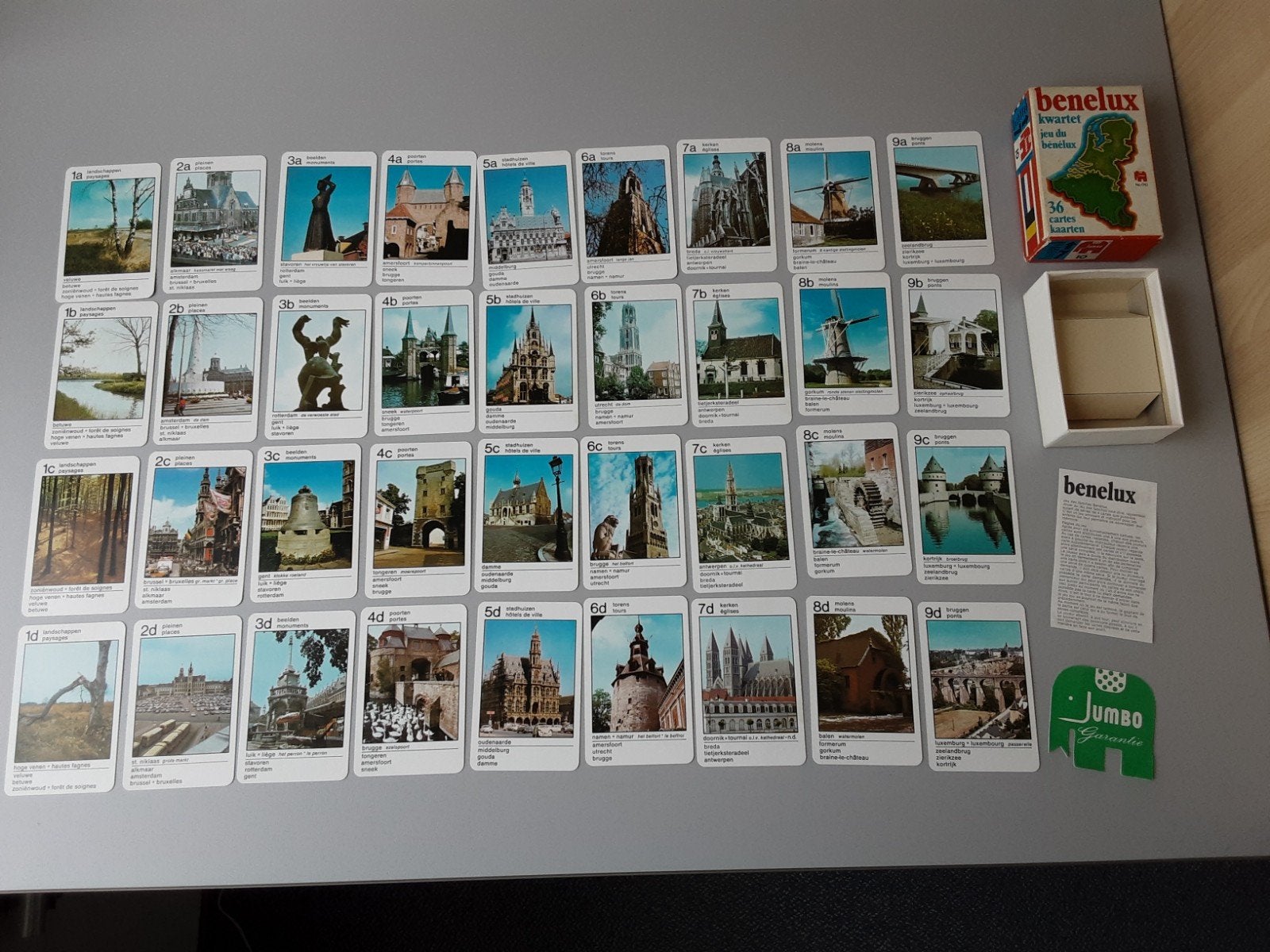 Jumbo Benelux kwartet, Ophalen of Verzenden, Nederland