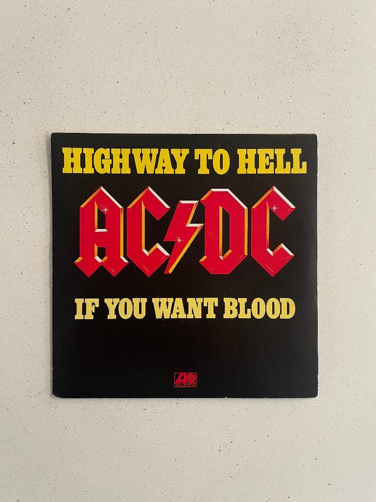AC/DC - Highway to Hell, Originele persing, 7 inch, Ophalen of Verzenden, Zo goed als nieuw
