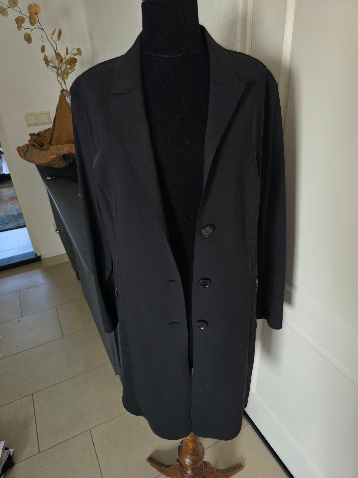 Marccain lange jasje 40 42, Kleding | Dames, Ophalen of Verzenden, Zo goed als nieuw