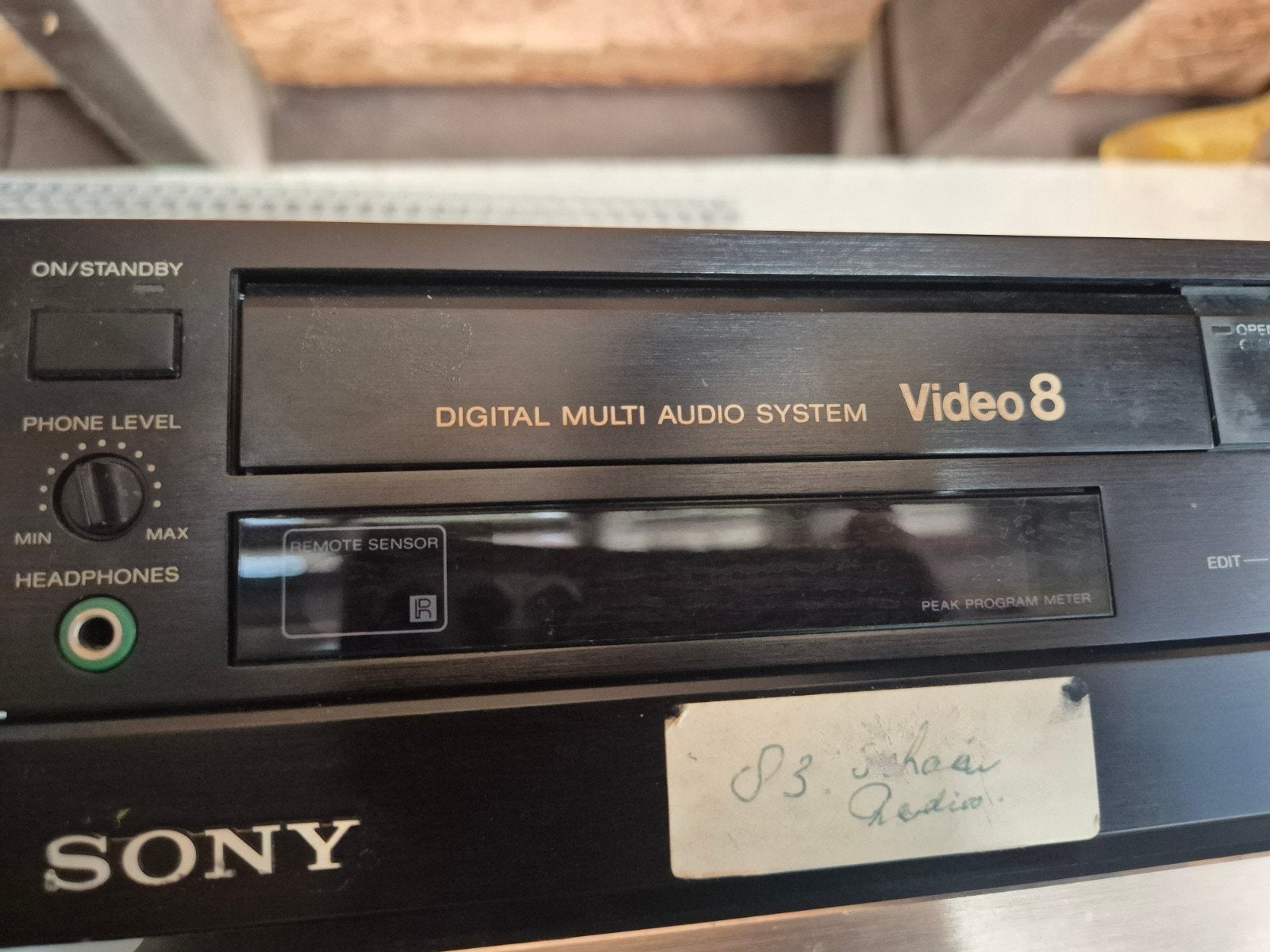 Sony Digital Audio Video Cassette Recorder EV-S650PS, Ophalen of Verzenden, Gebruikt, Overige typen