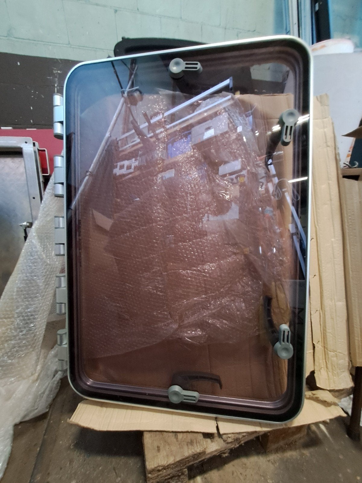 Luik, aluminium met kunststof glas, Ophalen, Overige typen