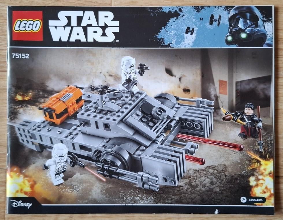 Bouwbeschrijving LEGO Star Wars set 75152, Gebruikt, Lego, Accessoire, Ophalen of Verzenden