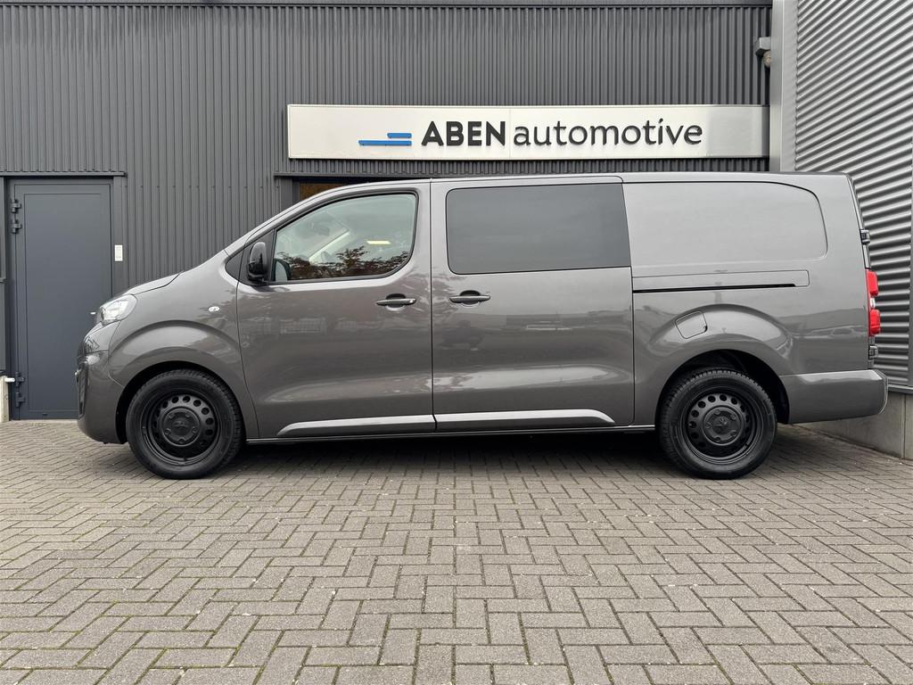 Peugeot Expert 2.0 BlueHDI 145PK L2H1 Premium dubbel cabine, Auto's, Bestelauto's, Parkeersensor, Gebruikt, Euro 6, 4 cilinders