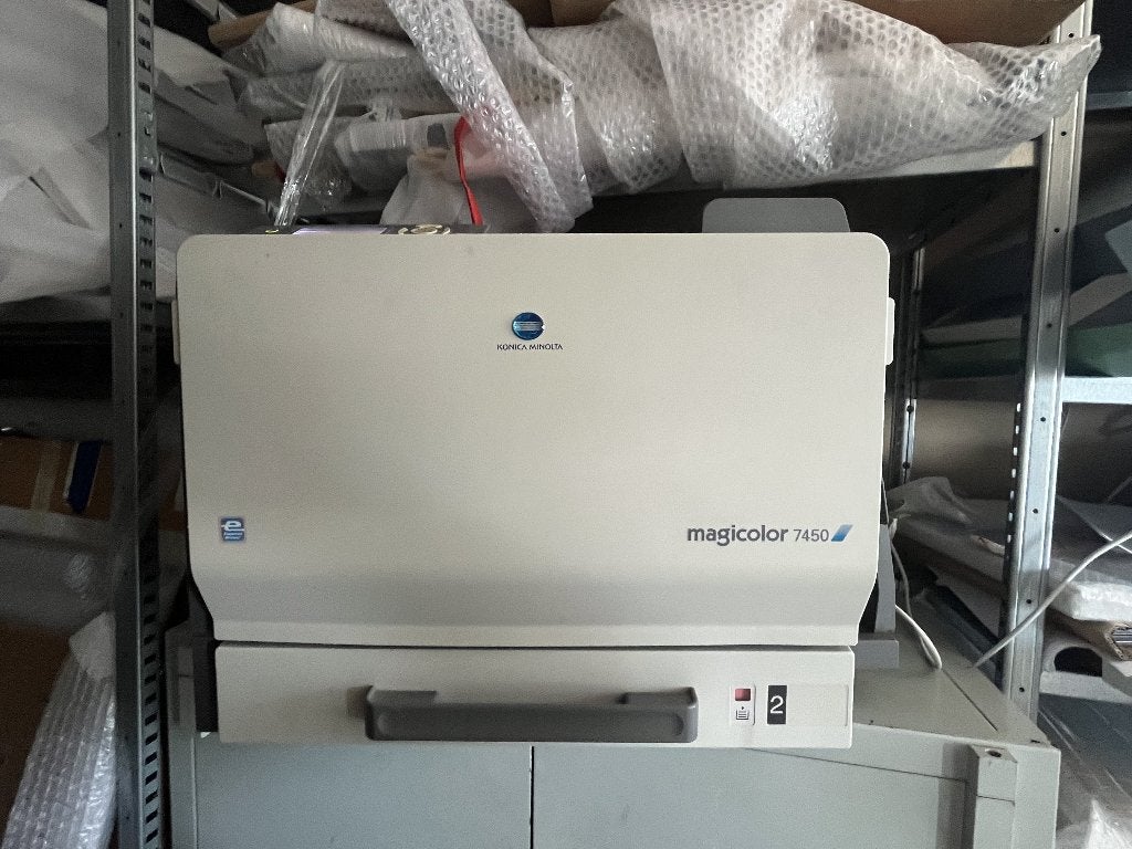 Konica Minolta magicolor 7450 kleuren printer, Computers en Software, Printers, Ophalen, Gebruikt, Printer, Kleur printen