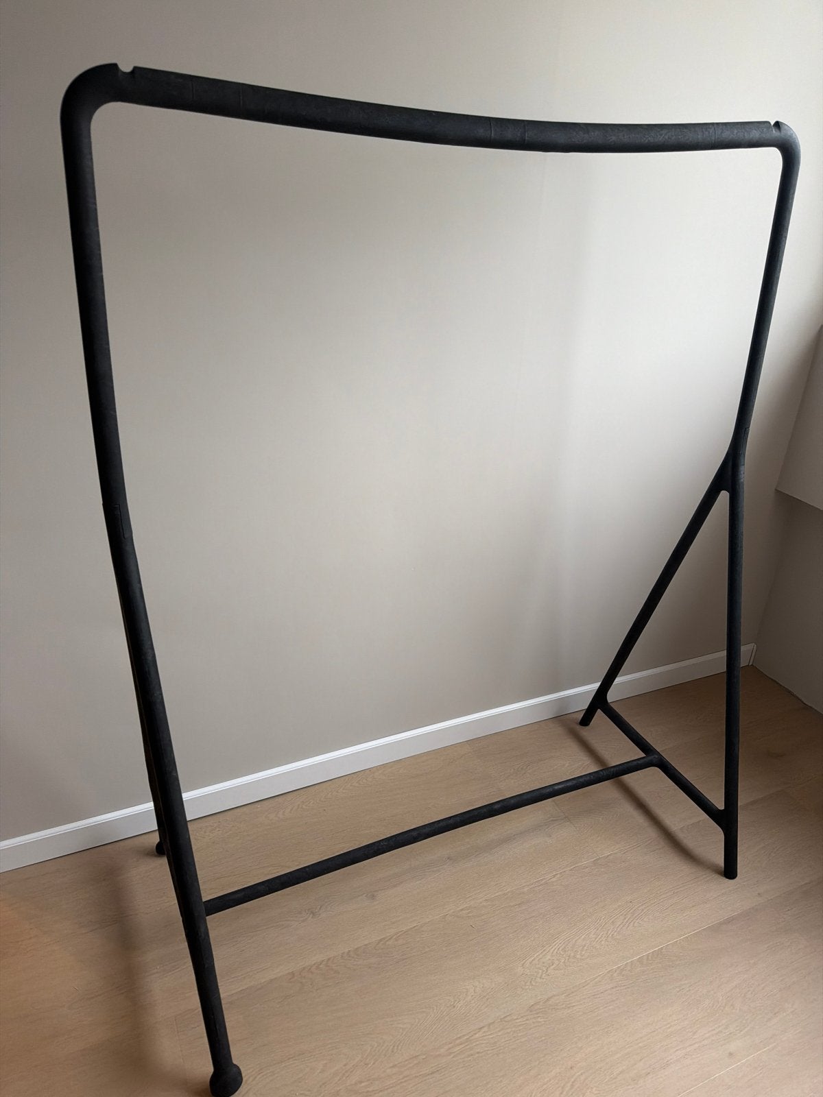 IKEA Turbo kledingrek - Zwart, met lichte imperfectie, Ophalen, Gebruikt, 100 tot 150 cm, Metaal