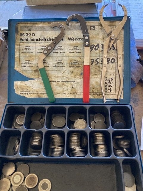 Klepstelplaatjes en gereedschap, Ophalen of Verzenden, Gebruikt, Fiat