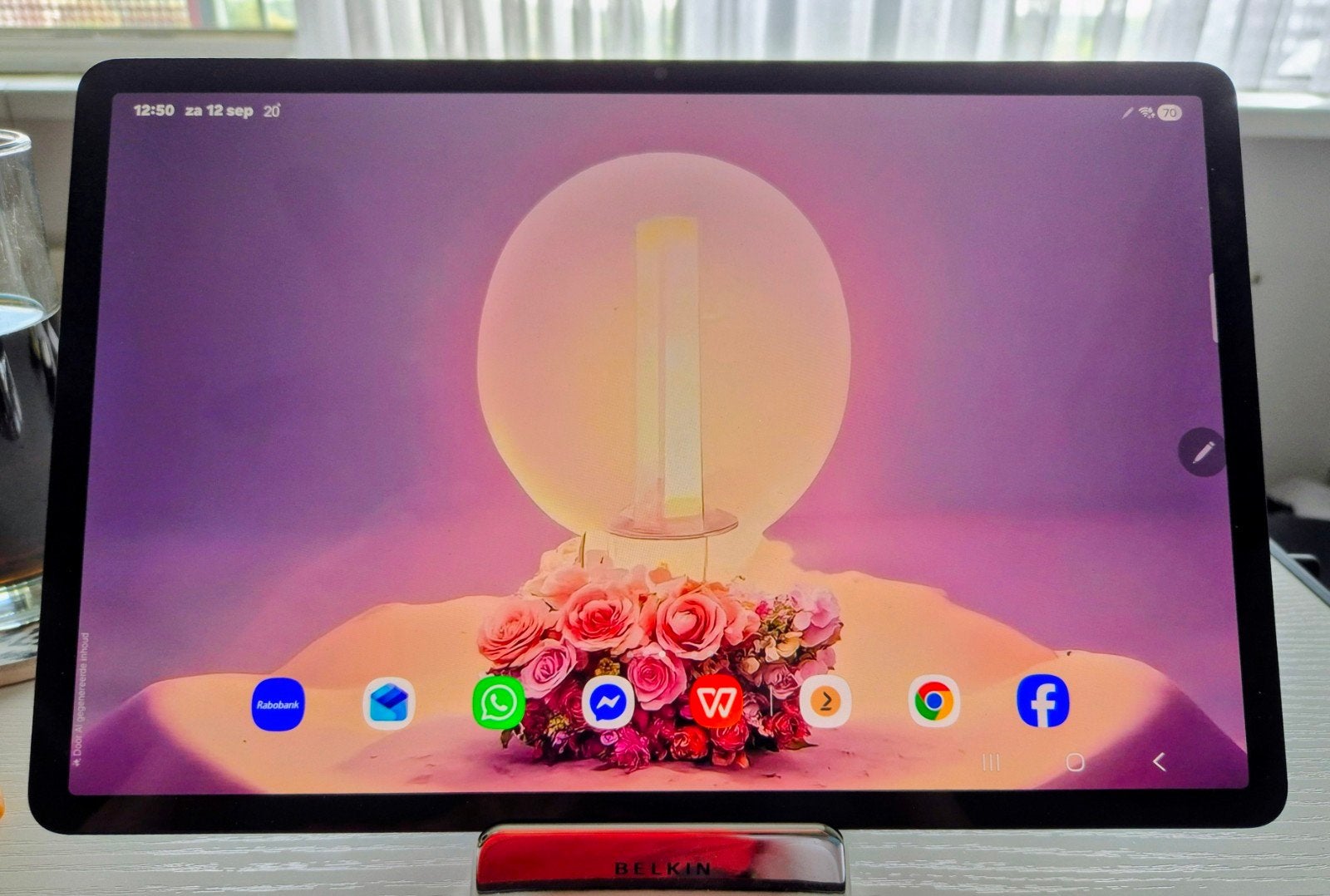 samsung galaxy Tab S8+ 12.4 inch, Computers en Software, Ophalen, 12 inch, Zo goed als nieuw, Samsung