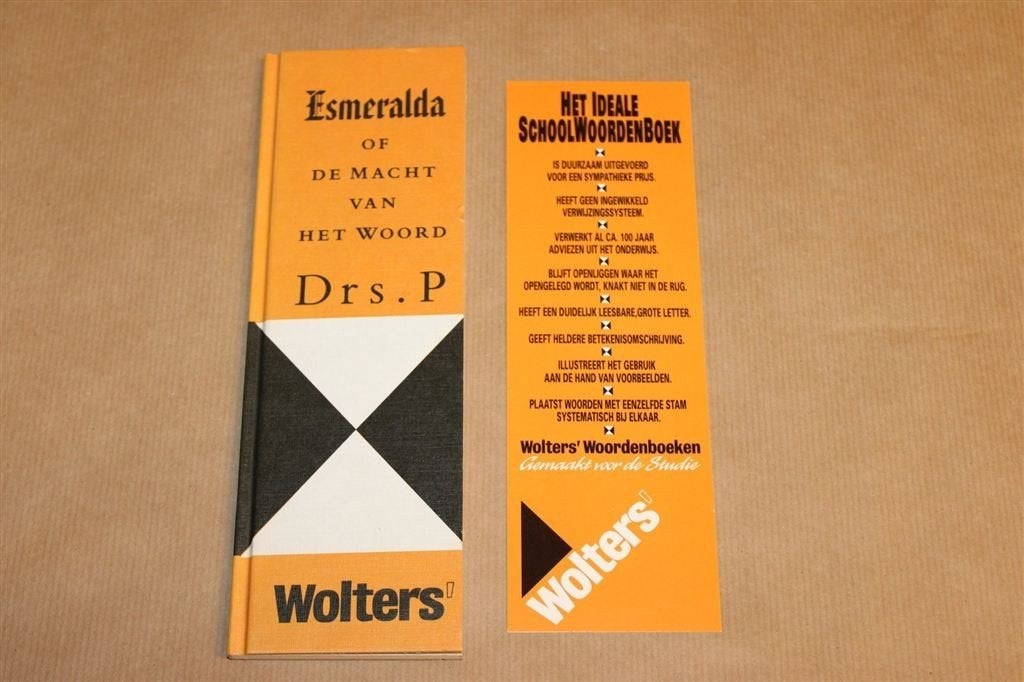 Esmeralda — Drs. P. Wolters-Noordhoff 1989, Boeken, Ophalen of Verzenden, Gelezen, Van Dale, Nederlands
