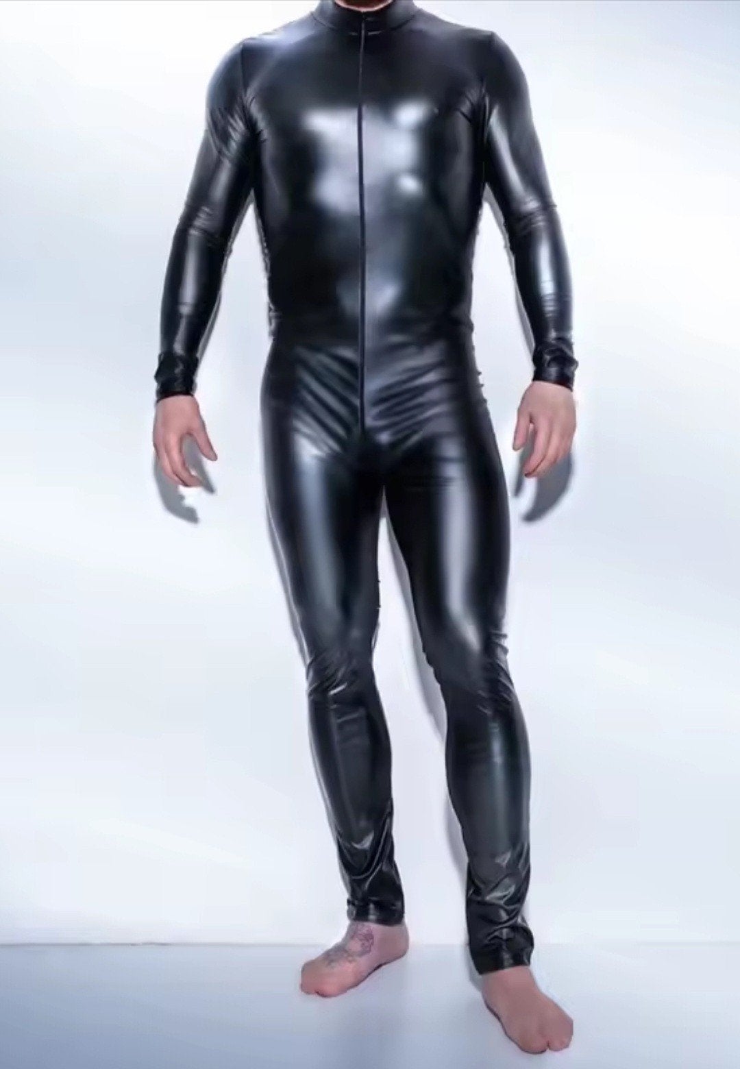 Mooie Lerenlook Bodysuit Compleet, tm 3XL, Verzenden, Nieuw