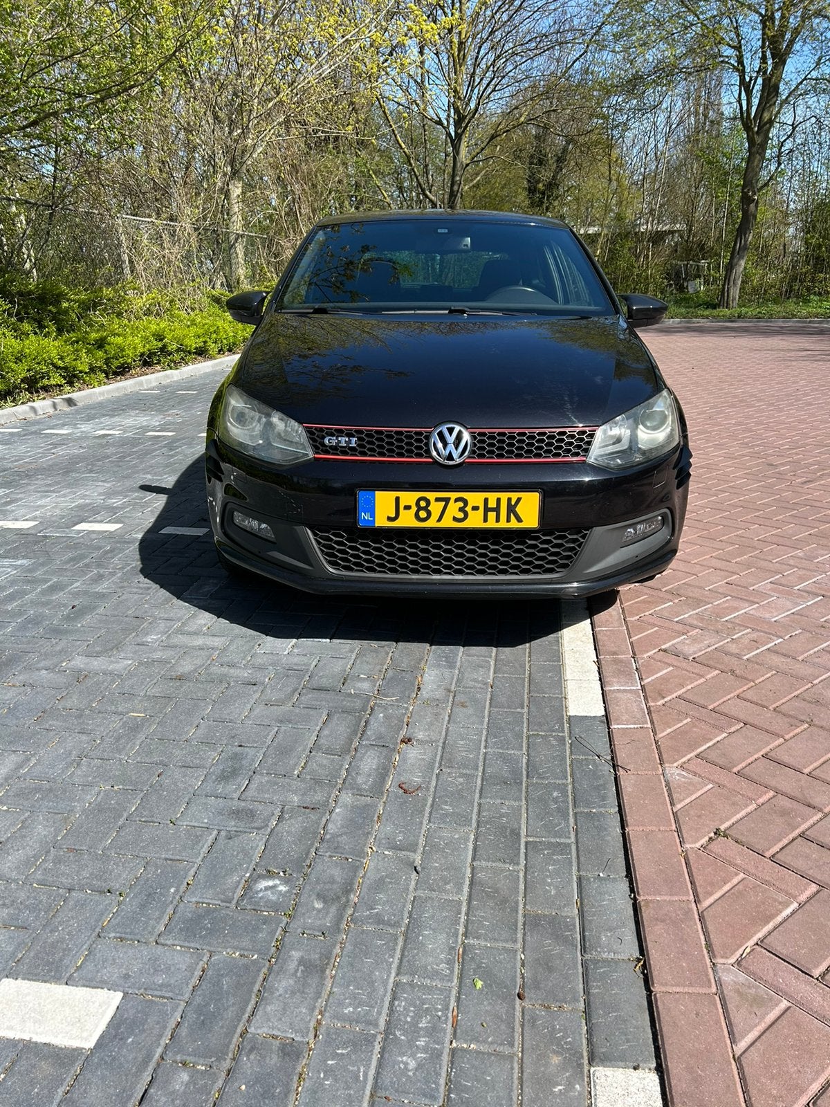 Volkswagen Polo GTI 1.4 TSI 132KW DSG 2012 Zwart, Auto's, Volkswagen, Stof, 1169 kg, 4 cilinders, Zwart
