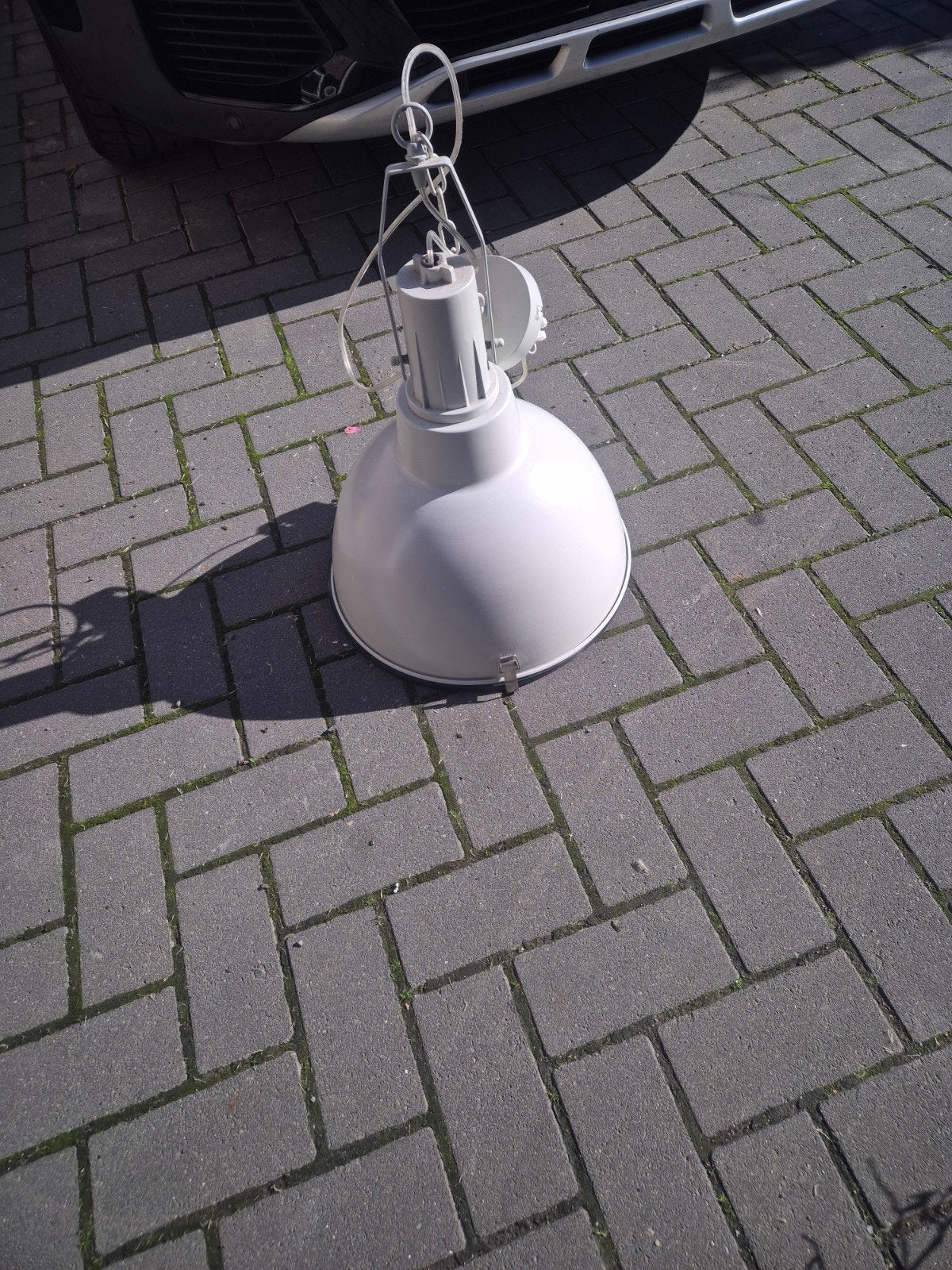 lamp, Ophalen of Verzenden, Gebruikt, Metaal, Landelijke