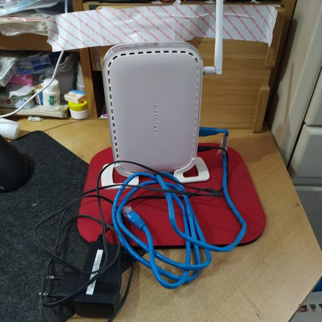 NETEAR WG602V4 54 Mbps Wireless Access Point, Computers en Software, Routers en Modems, Ophalen of Verzenden, Gebruikt, Router