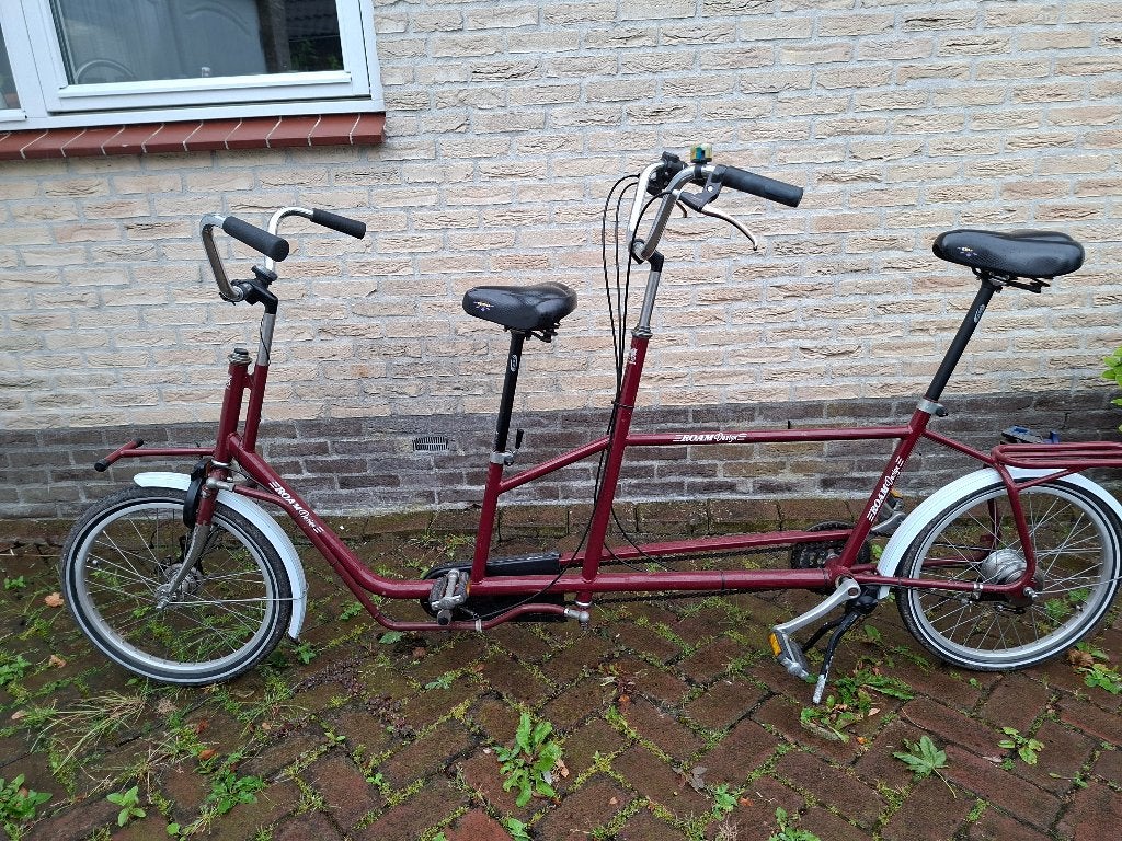 Tandem ouder-kind fiets, Ophalen, Minder dan 10 versnellingen, Gebruikt, Minder dan 47 cm
