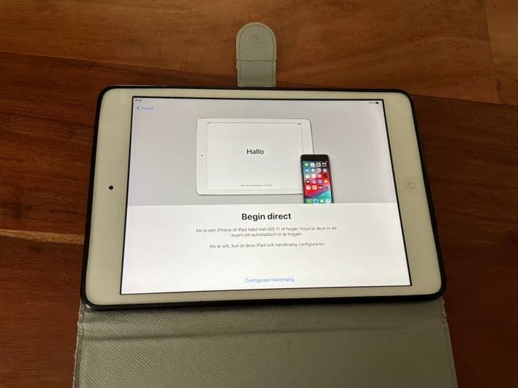 Ipad Mini A1489 34GB incl. hoes Van Gogh, Computers en Software, Apple iPads, 9 inch, 32 GB, Apple iPad, Ophalen of Verzenden