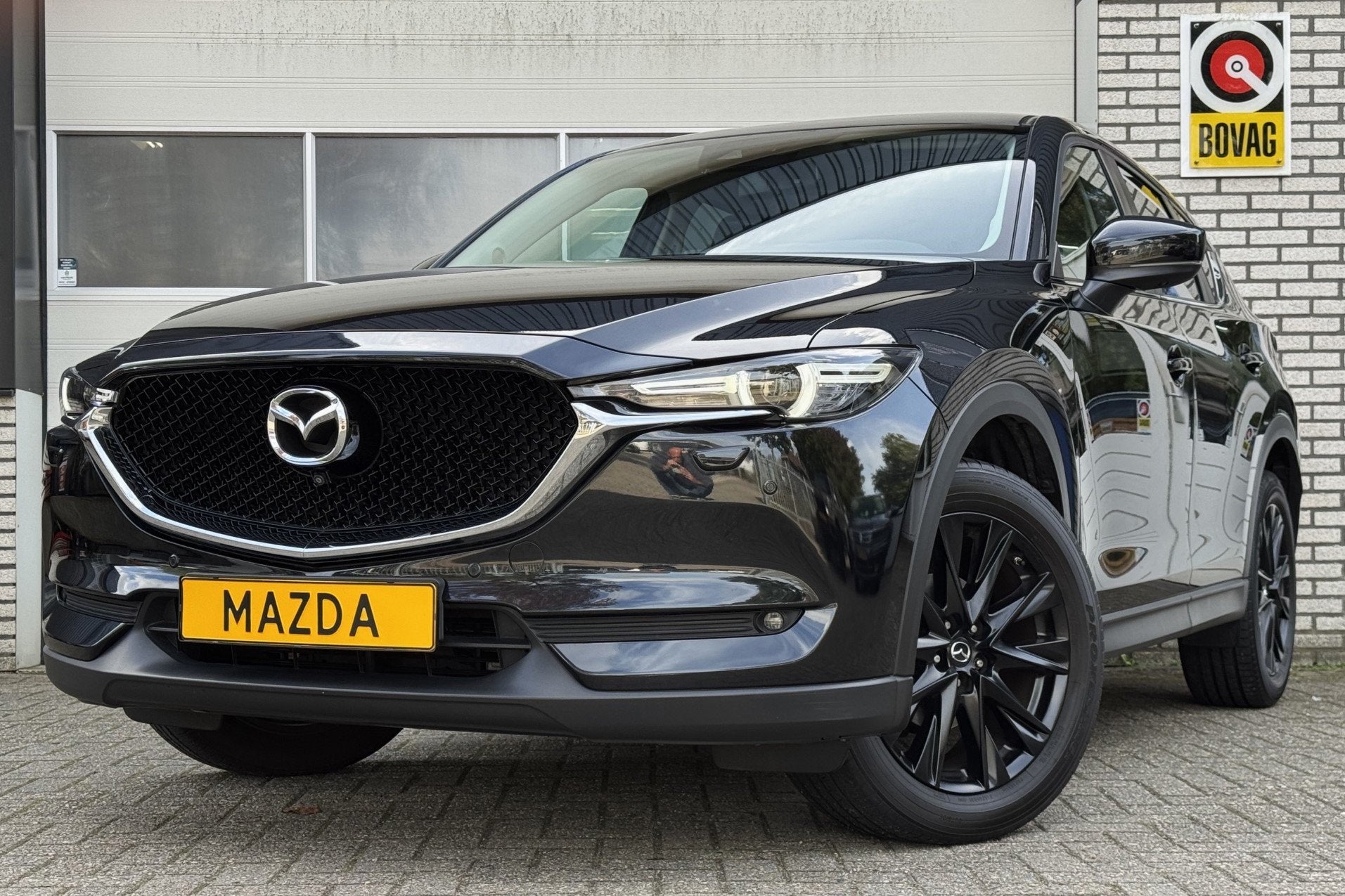 Mazda CX-5 2.5 SkyActiv-G 194 Edition100 Black Trekhaak 360C, Auto's, Dealer onderhouden, Gebruikt, Zwart, 4 cilinders