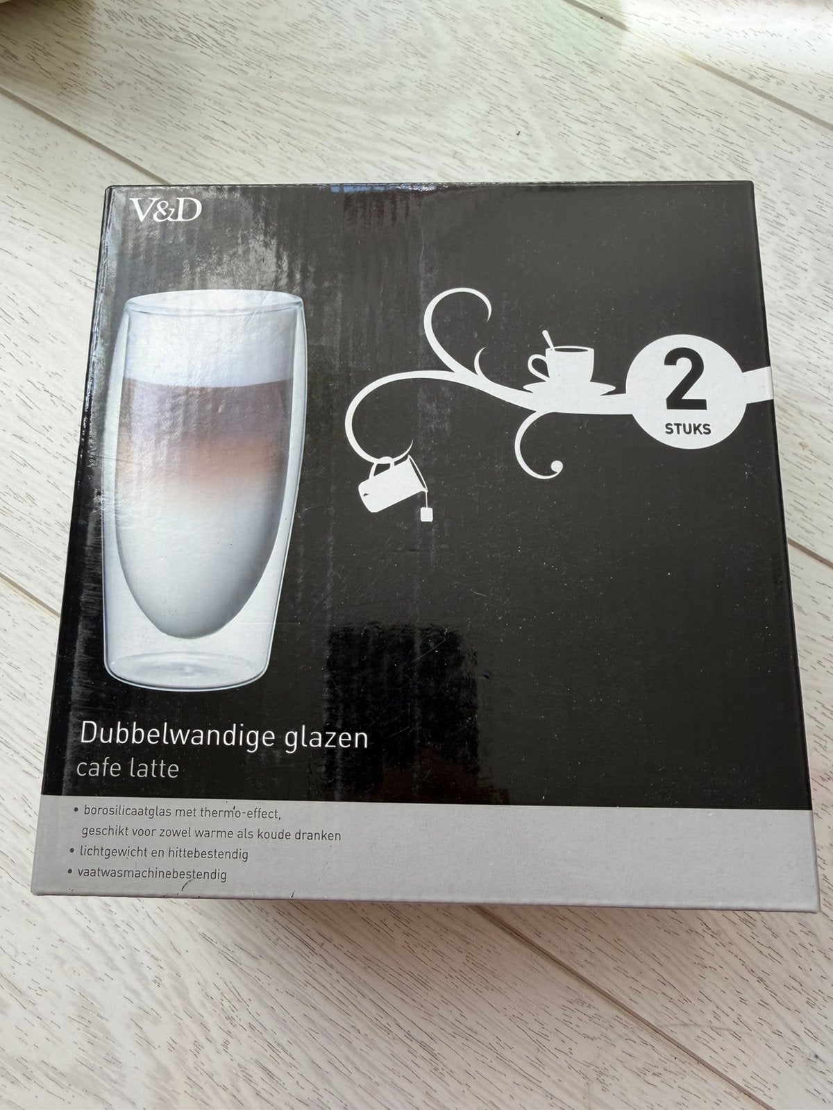 Latte Macchiatto dubbelwandige glazen, Ophalen of Verzenden, Nieuw