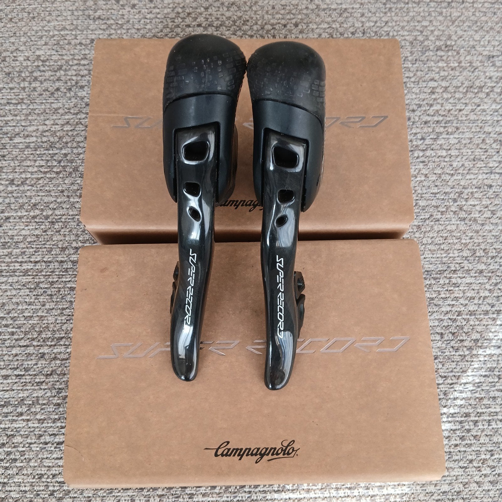 Campagnolo Super Record wireless 12 speed shifters, Fietsen en Brommers, Ophalen of Verzenden