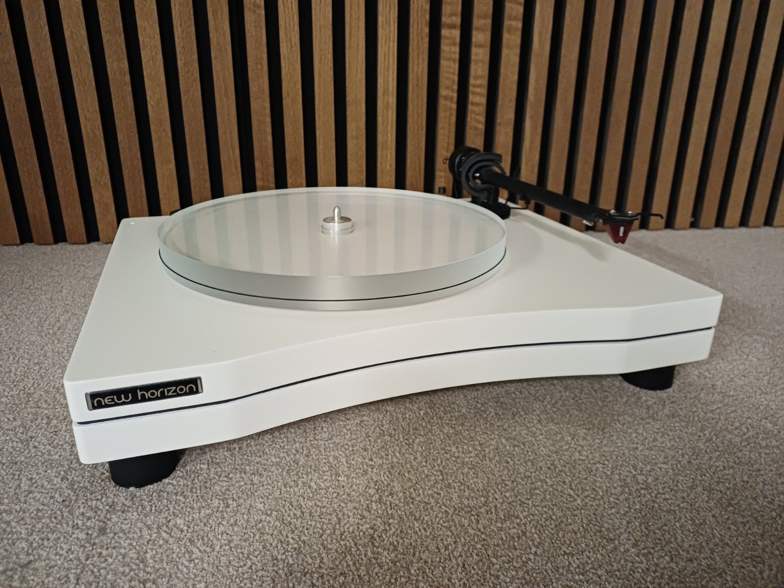 New Horizon GD 2.25 HiFi Platenspeler - Wit, Ophalen of Verzenden, Zo goed als nieuw, Platenspeler, Overige merken