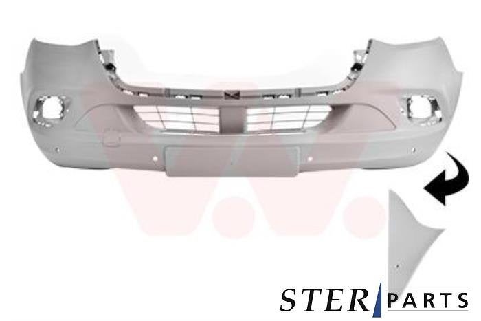 Voorbumper van een Mercedes Sprinter (9678), 12 maanden garantie, -, Nieuw, Ophalen of Verzenden